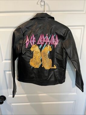 Def Leppard kids jacket 10/12 NWT